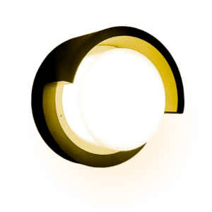 Arandela Redonda + Chip Led 9W